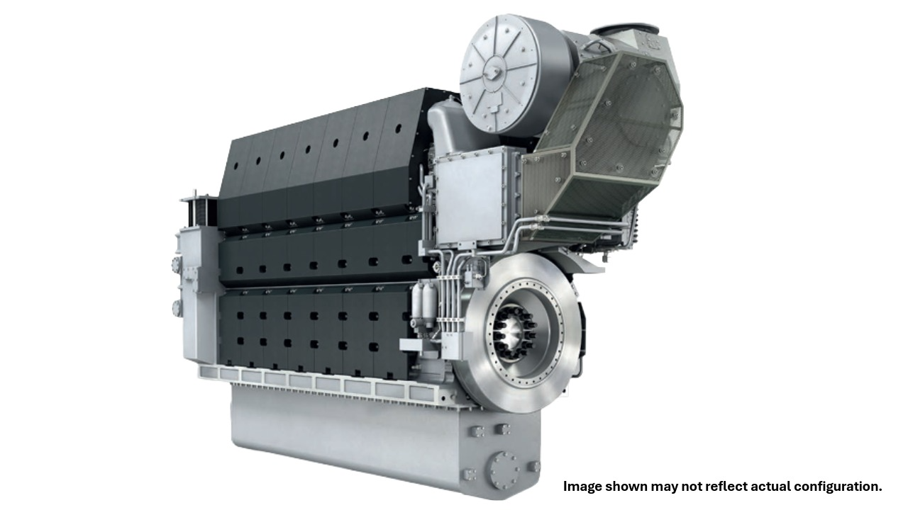 2 MW 2010 New MAN 8L27-38