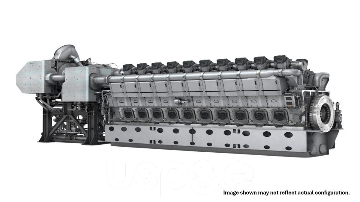 57.9 MW 2014 Used MAN 18V48-60TS