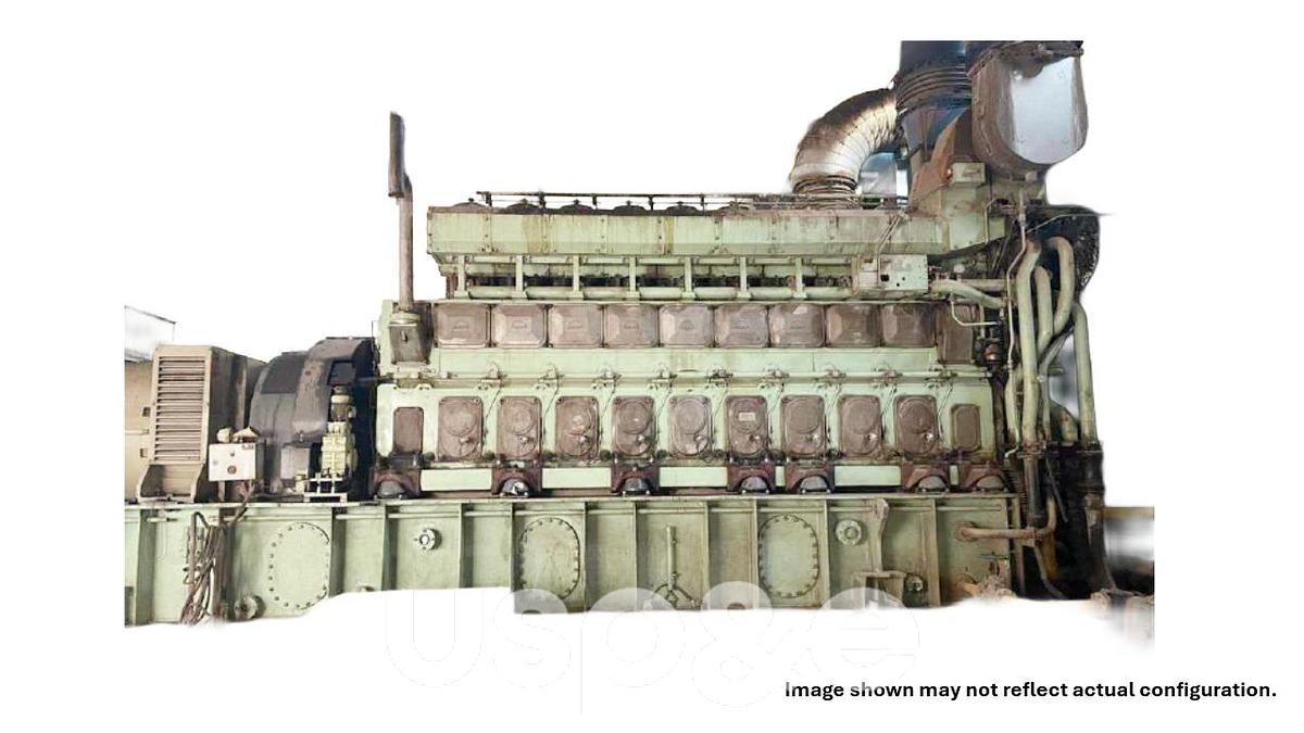4.5 MW 2012 Used MAN 9L32-40